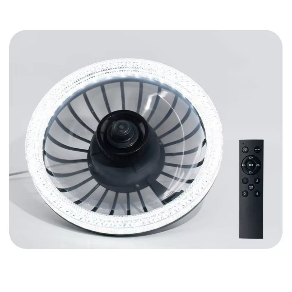440 Lampă de Tavan cu Ventilator și Telecomandă