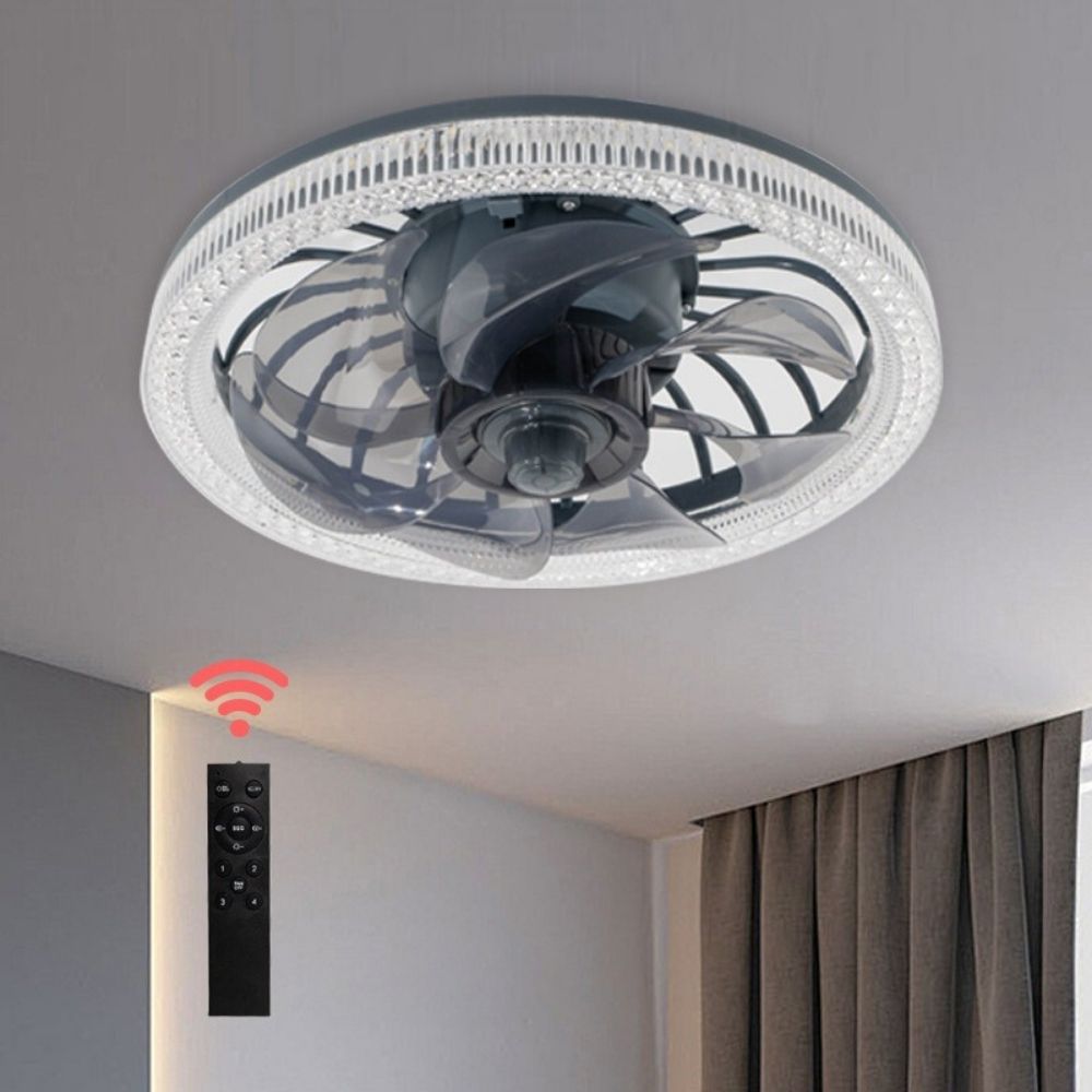 440 Lampă de Tavan cu Ventilator și Telecomandă