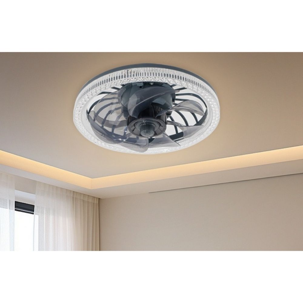 440 Lampă de Tavan cu Ventilator și Telecomandă