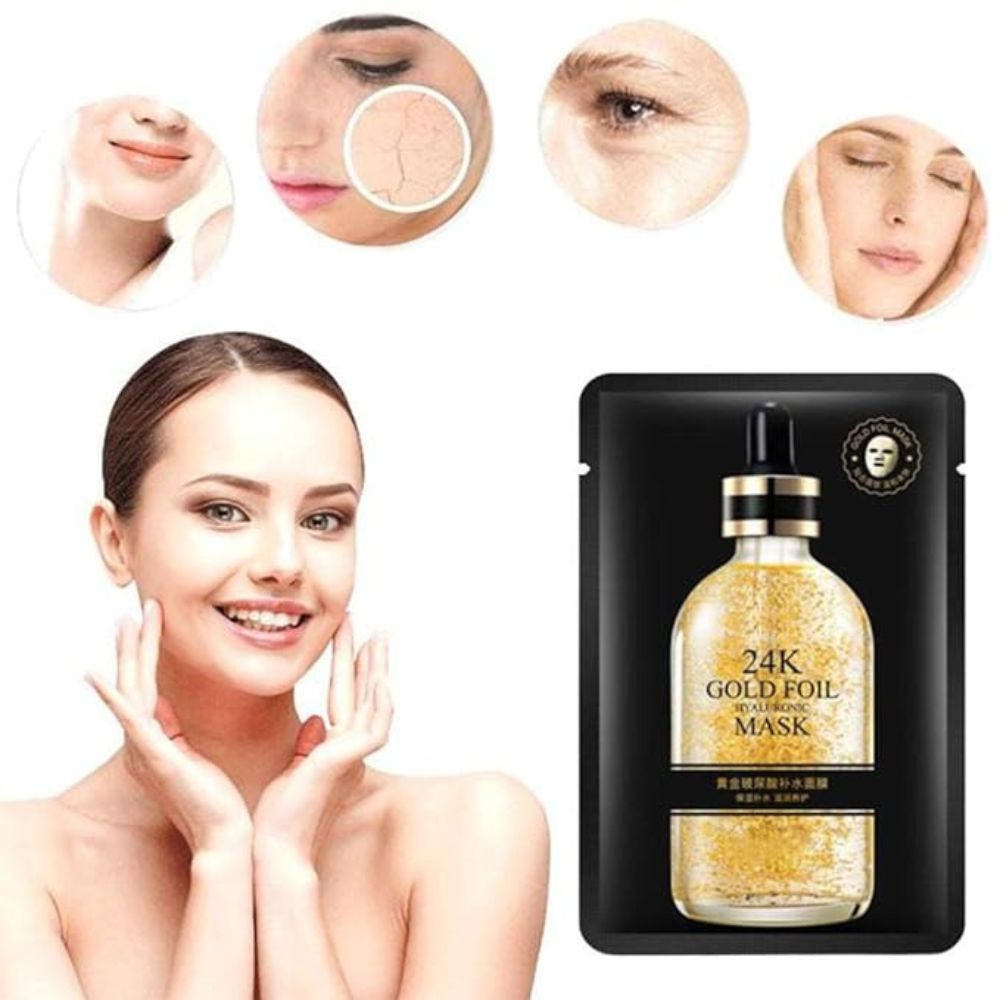 415 Masca tip servetel 24K GOLD