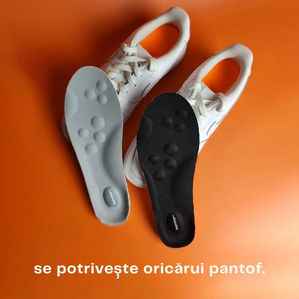 EasyStep™ – Talpicii cu suport personalizat pentru confort și sănătatea picioarelor tale