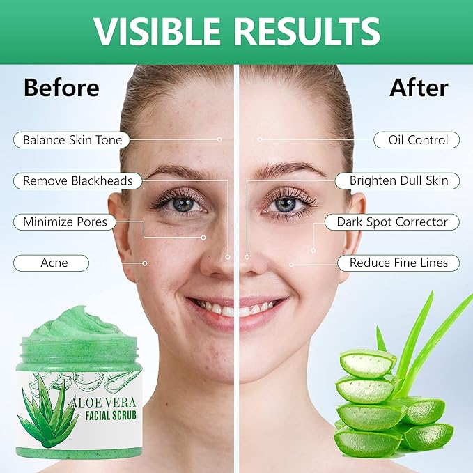 424 Exfoliant cu Aloe vera
