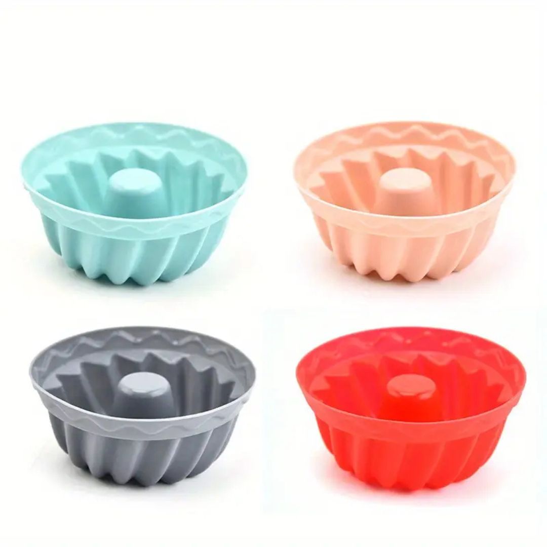 Set 12 forme din silicon pentru prajituri