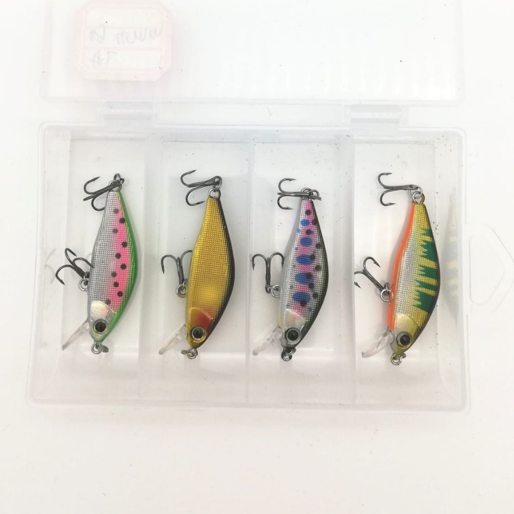 202 Set 4 voblere pescuit 4g, 45 mm