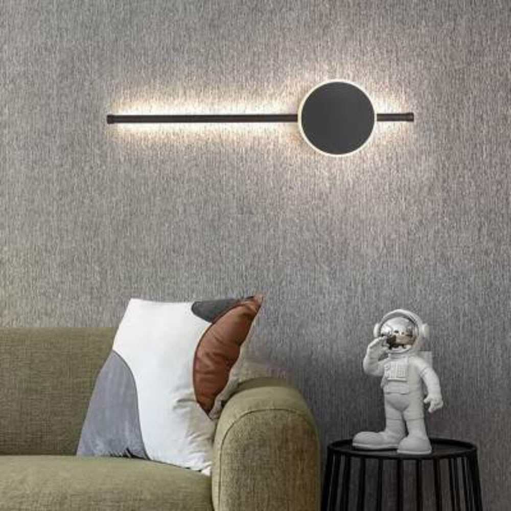 A117 Lampa de perete LED Negru 60cm