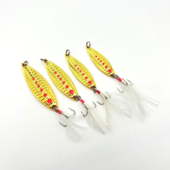 209 Set de 4 Lingurite oscilante 7 - 20g