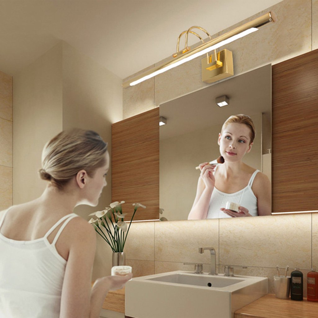 A102 Lampa de perete LED Pentru Oglinda Gold 53cm