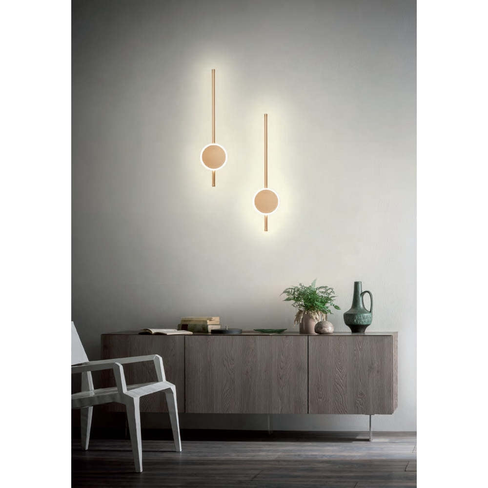 A118 Lampa de perete  LED Gold 60cm
