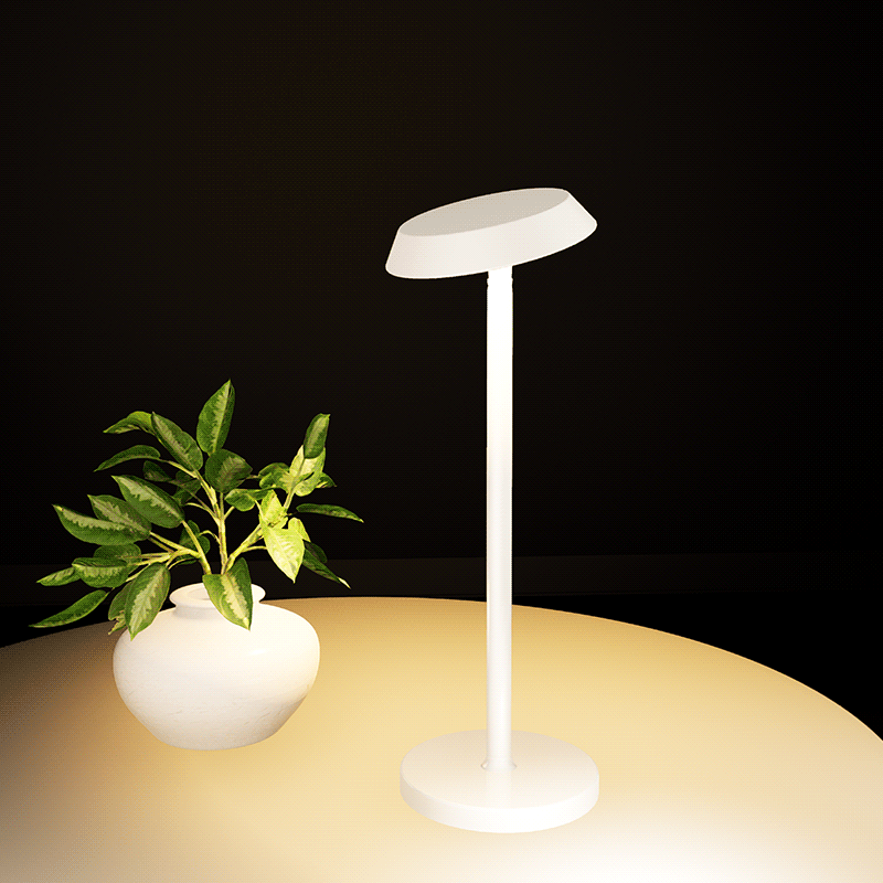 A107 Lampa LED Gentile Negru