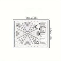 Covoraș din silicon antiaderent pentru frământat și întins aluat