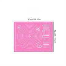 Covoraș din silicon antiaderent pentru frământat și întins aluat