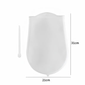 Sac din Silicon pentru Frământat Aluat — Fără Murdărie, Fără Efort