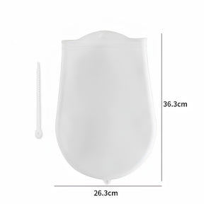 Sac din Silicon pentru Frământat Aluat — Fără Murdărie, Fără Efort