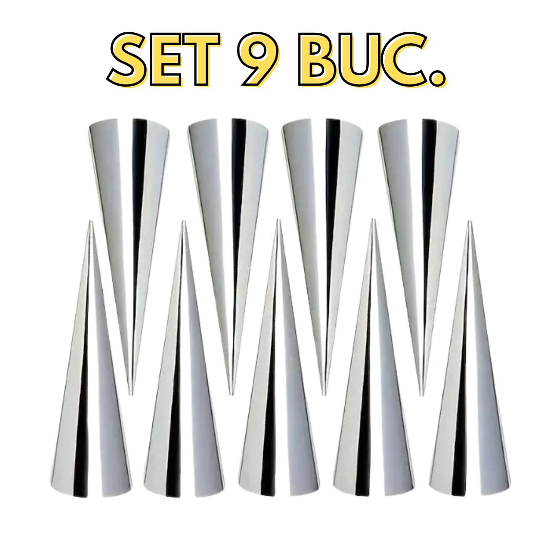 Set 9x Forme pentru Aluat din inox