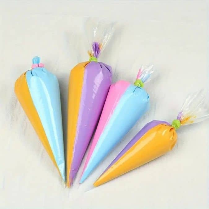 Set 50 Pungi de Cremă pentru Patiserie 16×27 cm