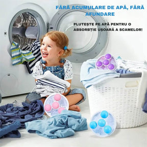 Set 2 Filtre Conice Plutitoare Anti-Scame — Haine Impecabile la Fiecare Spălare