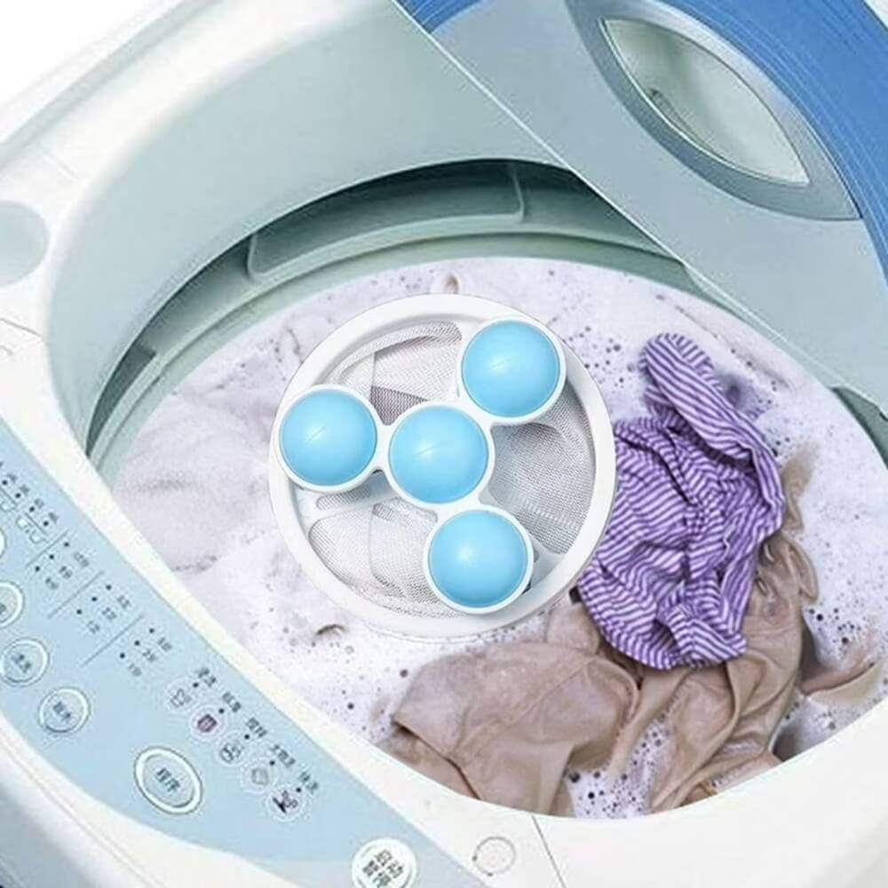 Set 2 Filtre Conice Plutitoare Anti-Scame — Haine Impecabile la Fiecare Spălare