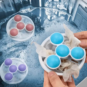 Set 2 Filtre Conice Plutitoare Anti-Scame — Haine Impecabile la Fiecare Spălare