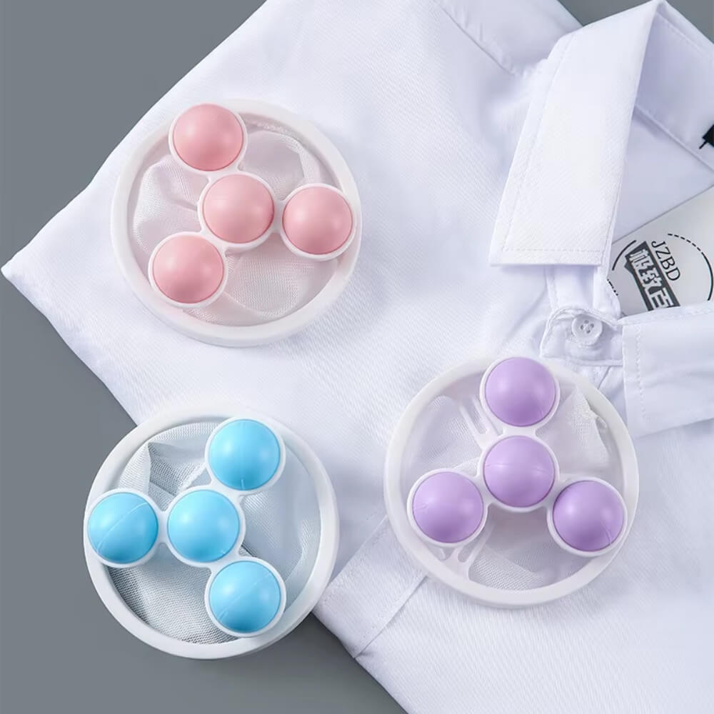 Set 2 Filtre Conice Plutitoare Anti-Scame — Haine Impecabile la Fiecare Spălare