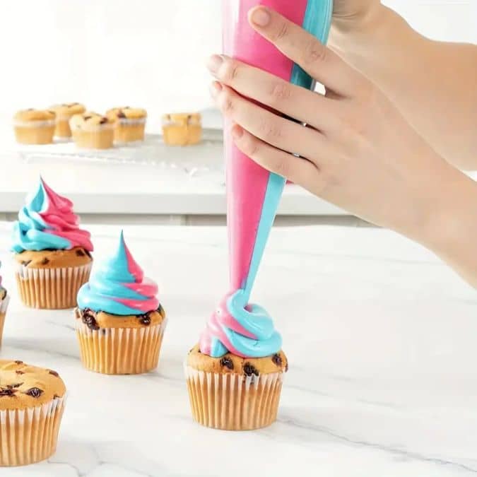 Set 50 Pungi de Cremă pentru Patiserie 16×27 cm