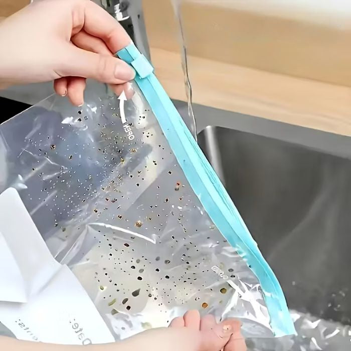 Set 45 Pungi alimentare cu inchidere etans