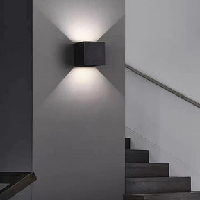 Lampa de perete LED Cube-light  pentru exterior/interior 10x10cm