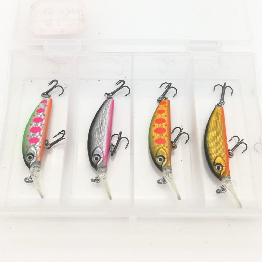 201 Set 4 voblere pescuit 3g, 37mm