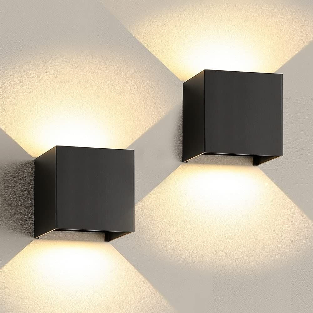 Lampa de perete LED Cube-light  pentru exterior/interior 10x10cm