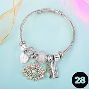 322 Bratara Charm Lux Silver