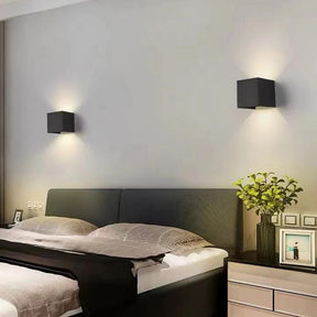 Lampa de perete LED Cube-light  pentru exterior/interior 10x10cm