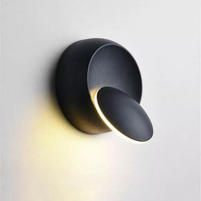 Lampa de perete LED Eclipse-light 180°