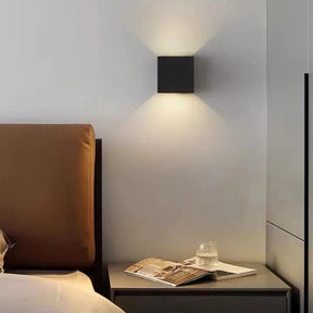 Lampa de perete LED Cube-light  pentru exterior/interior 10x10cm