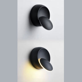 Lampa de perete LED Eclipse-light 180°