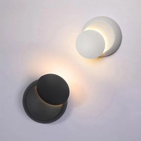 Lampa de perete LED Eclipse-light 180°