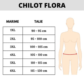 124 Set Sutien + Chilot Flora