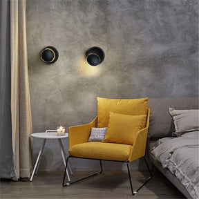 Lampa de perete LED Eclipse-light 180°